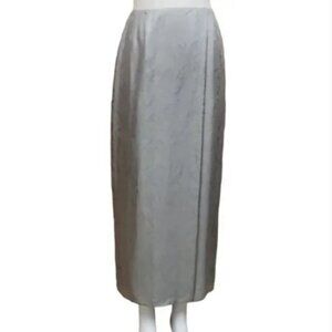 Anne Klein Maxi Brocade Silk and Rayon Skirt Size 4 New with Tags